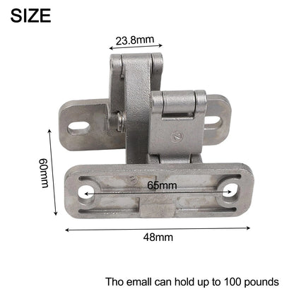 304 Stainless Steel Invisible Hinge for Stone and Hydrant Applications