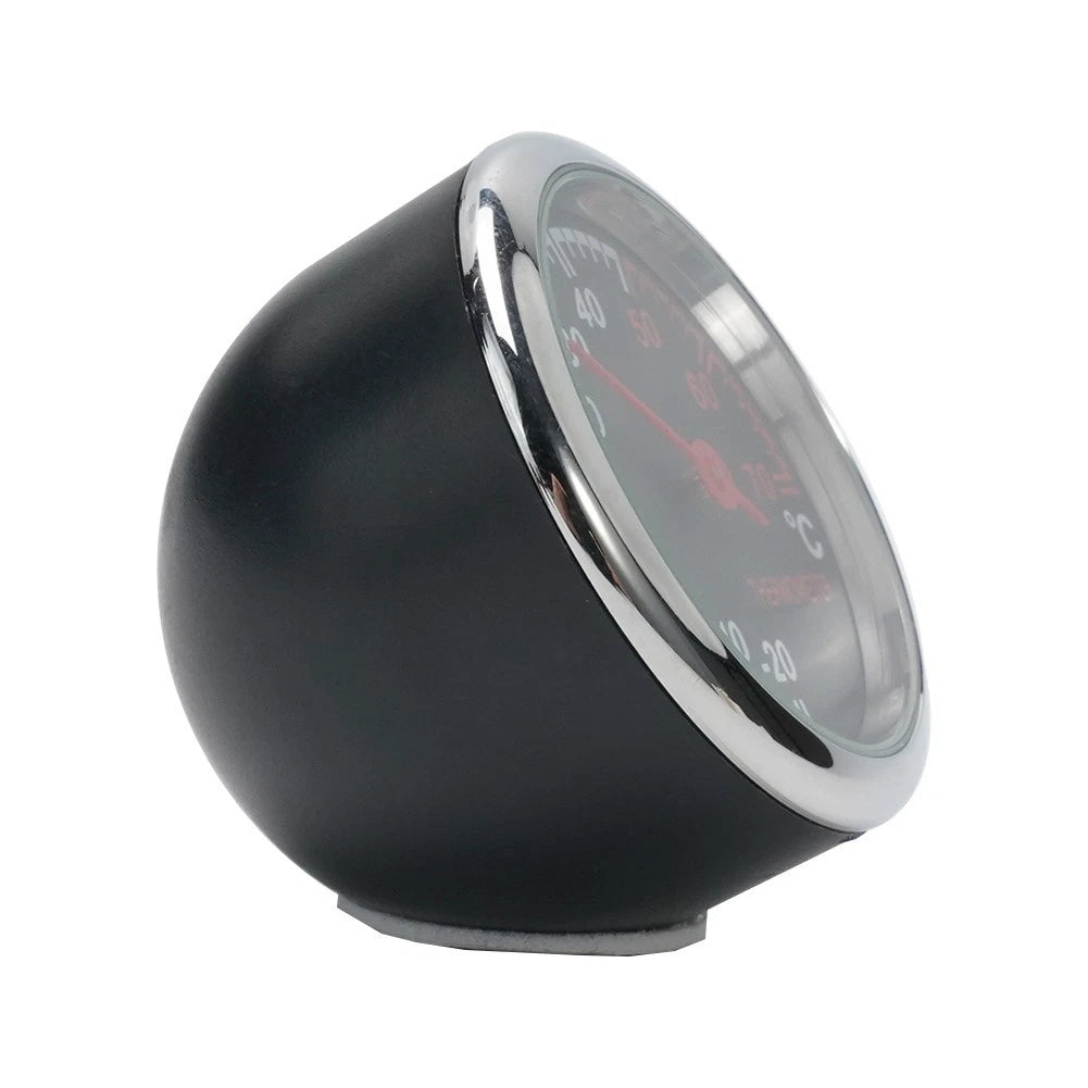 Digital Clock Thermometer Gauge for Dashboard Ornament (Universal Fit)