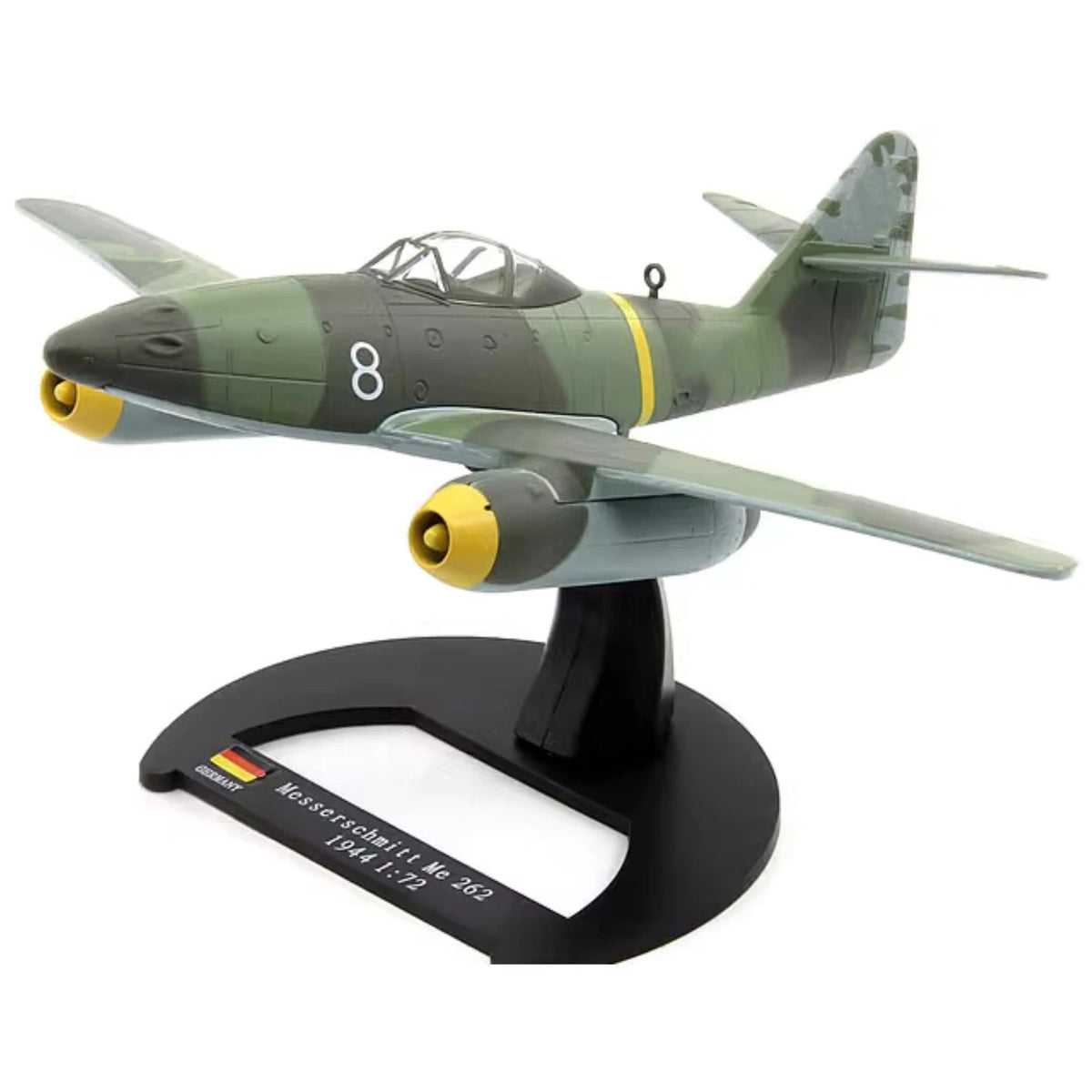 1/72 Diecast German Messerschmitt Me-262 Fighter Model Display