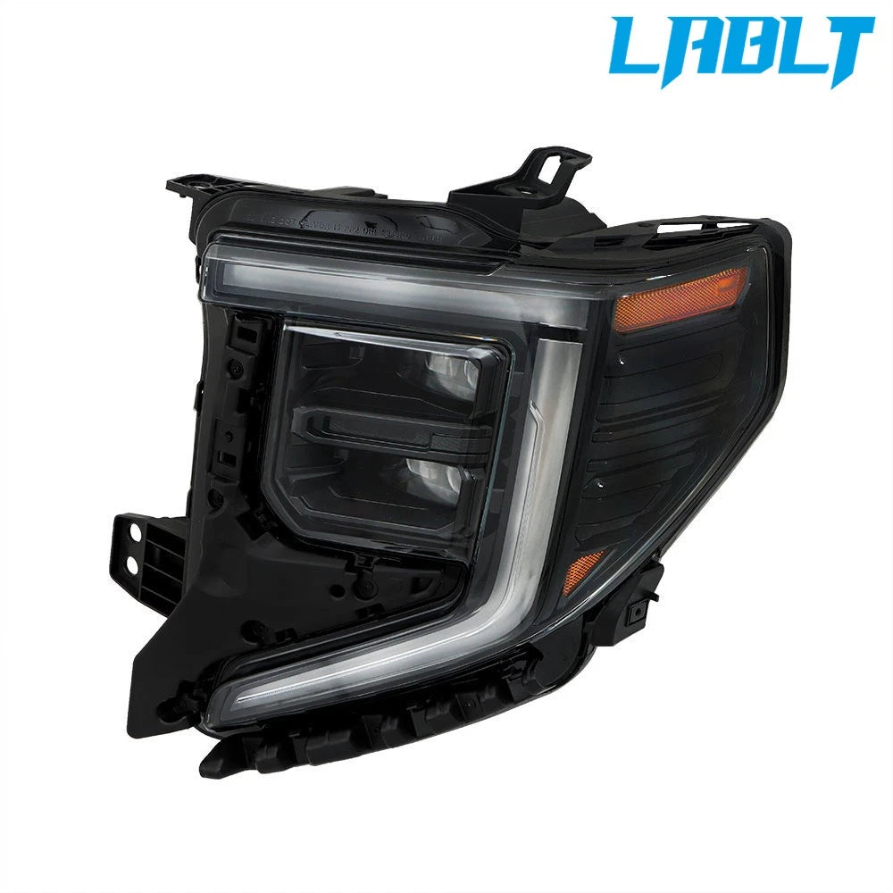 LABLT LH Side LED Black Headlight for GMC Sierra 1500 (2022–2024)