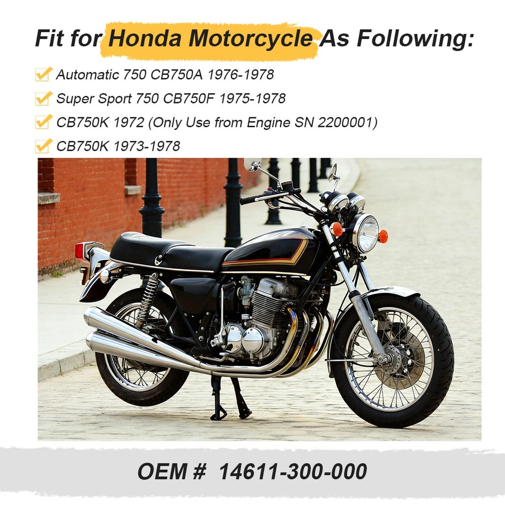 Cam Chain & Tensioner & Guide & Roller for Honda CB750A CB750F CB750K (1977–1982)