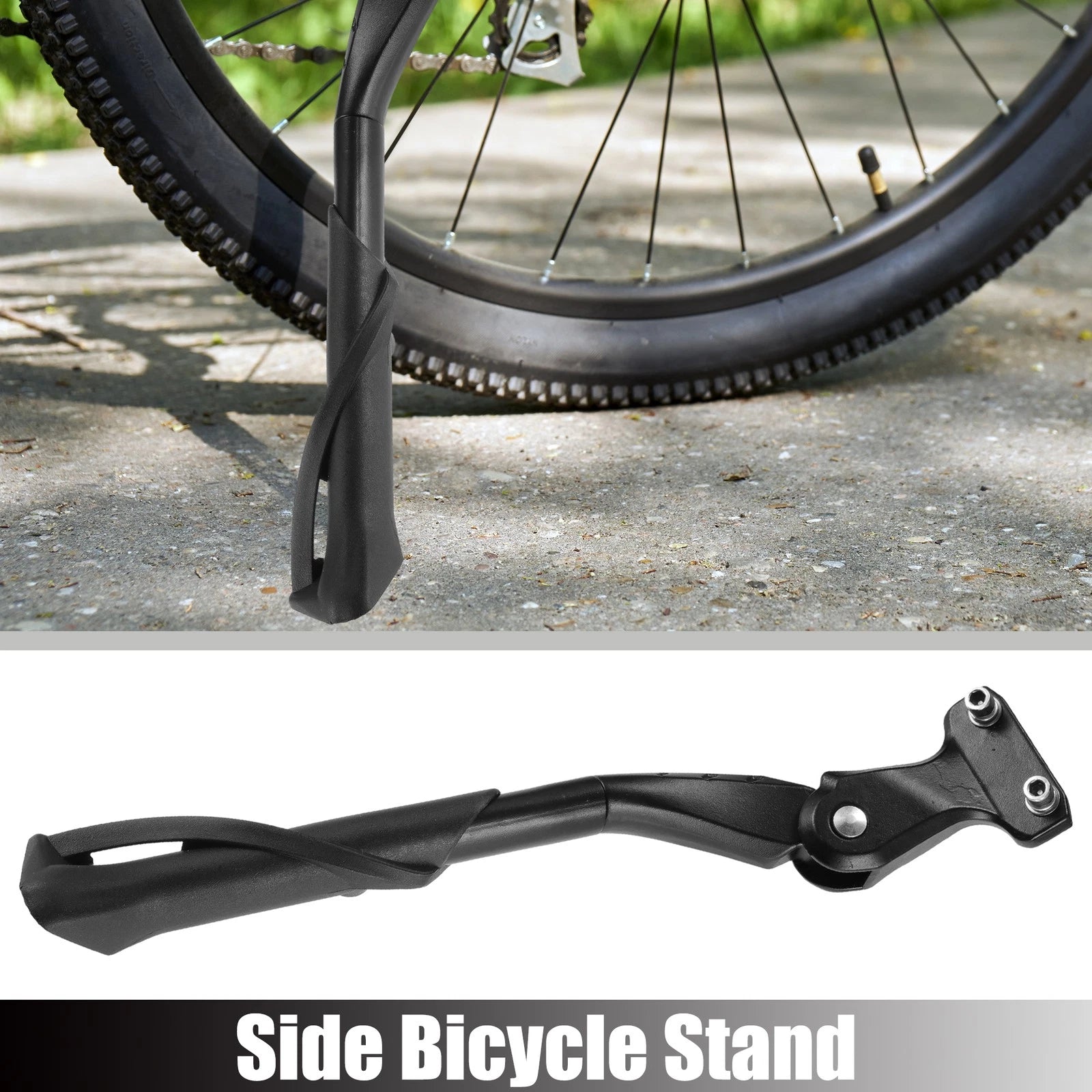 Adjustable Bicycle Stand Heavy Duty for 24 to 29 Inch Bikes (2-Hole)