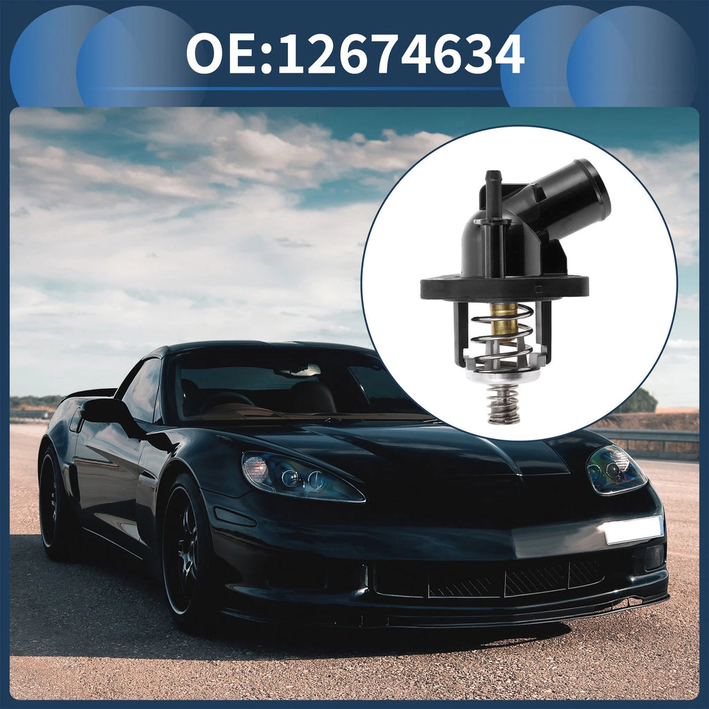 Engine Coolant Thermostat Housing Assembly for Chevrolet Corvette (2015–2019)