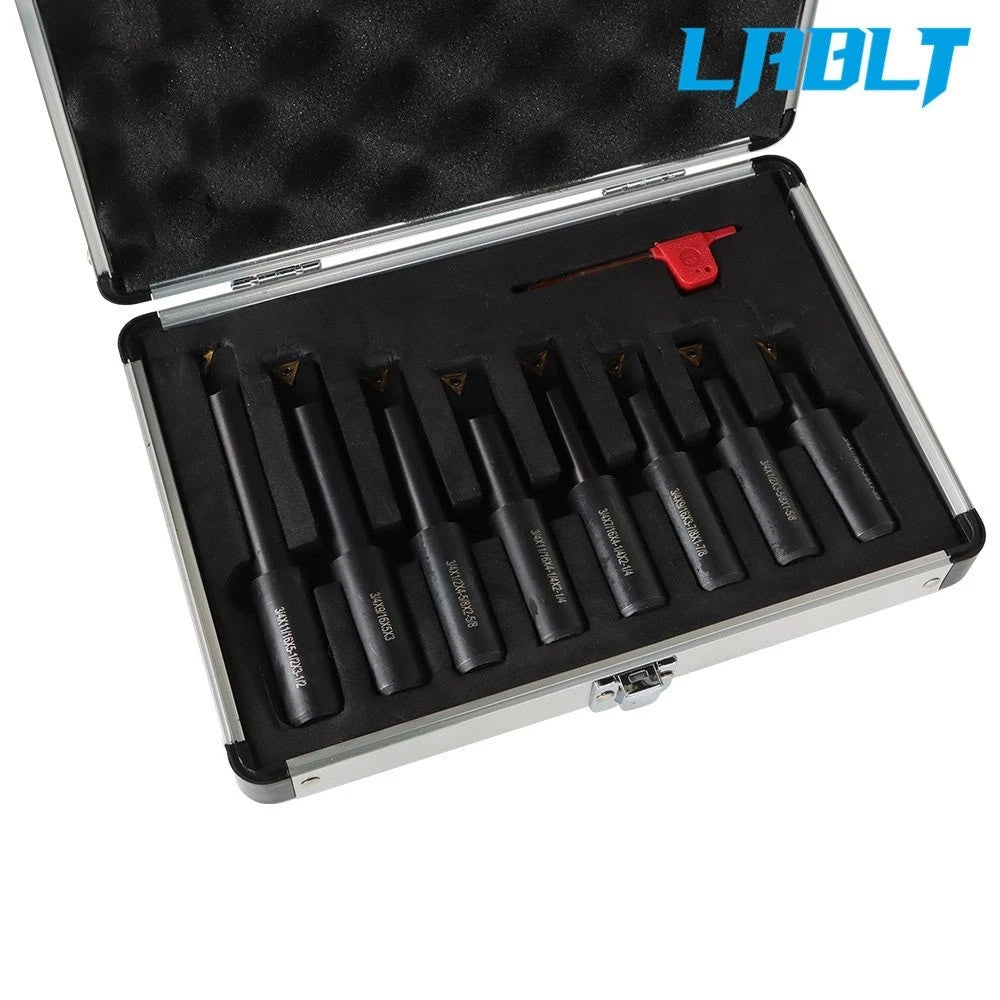 8 Pcs 3/4" Shank Indexable Boring Bars for Automotive Applications
