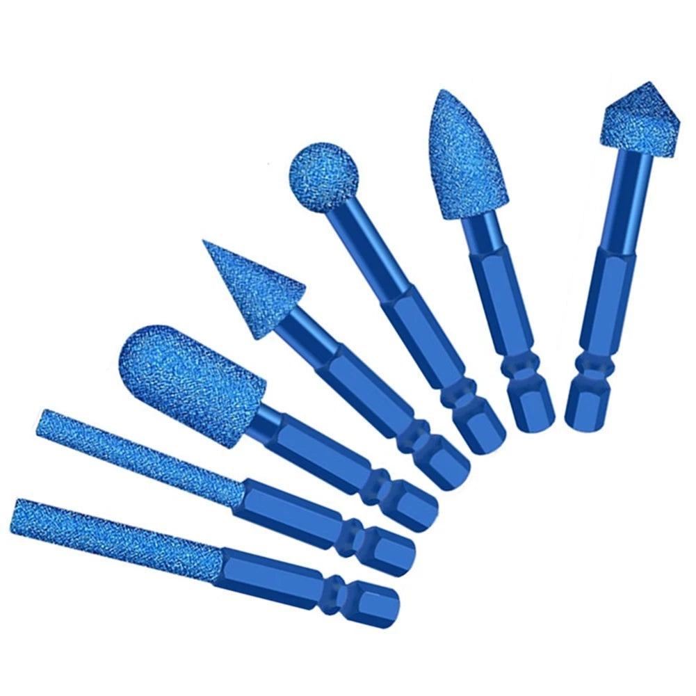 7PCS Diamond Grinding Bits for Woodworking Rust Removal