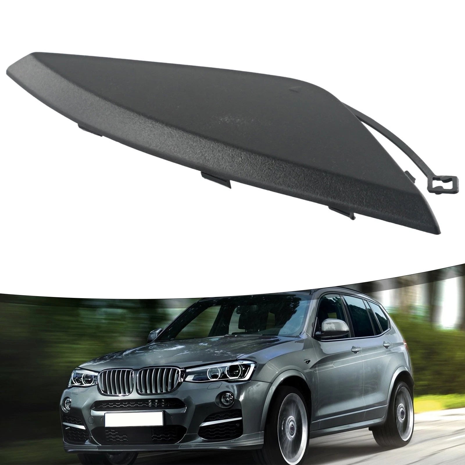 Tow Hook Cover for Practical Garden (Front Bumper)