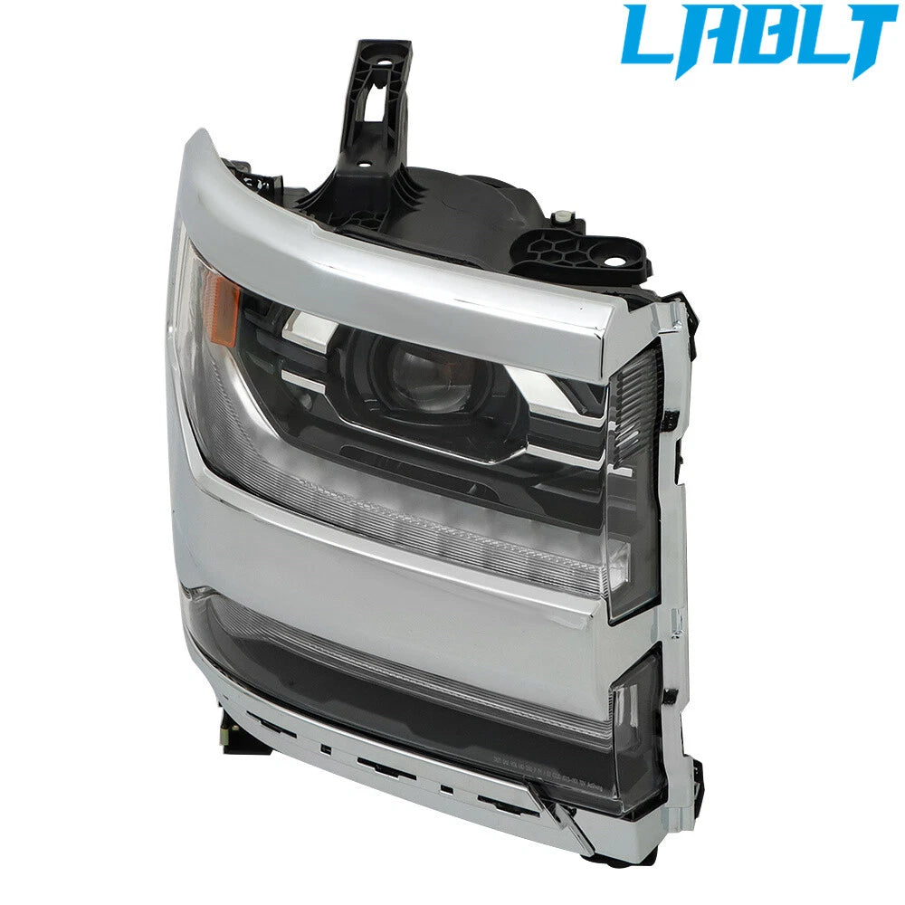 LED Chrome Headlamp for Chevrolet Silverado 1500 (2016–2018)