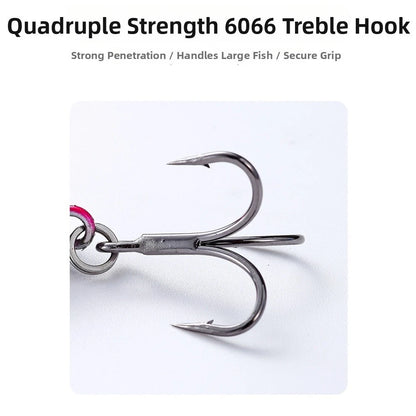 3pc Floating Popper Lure Set for Pike (7.5cm, 9cm)