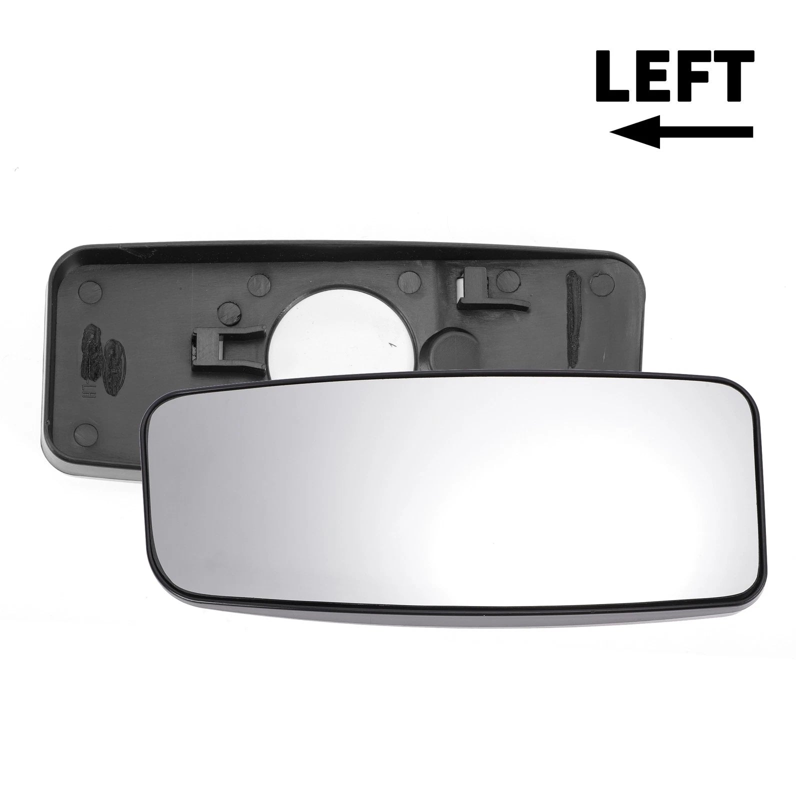 Left Lower Mirror Glass Non Heated w Back for Mercedes Sprinter (2006–2011)