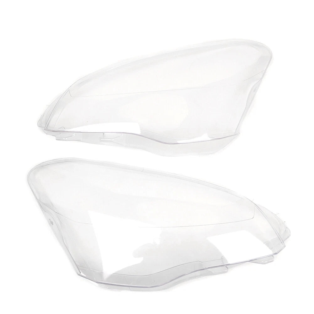 Pair Headlight Lens Housing for Peugeot Partner (2015–2018)