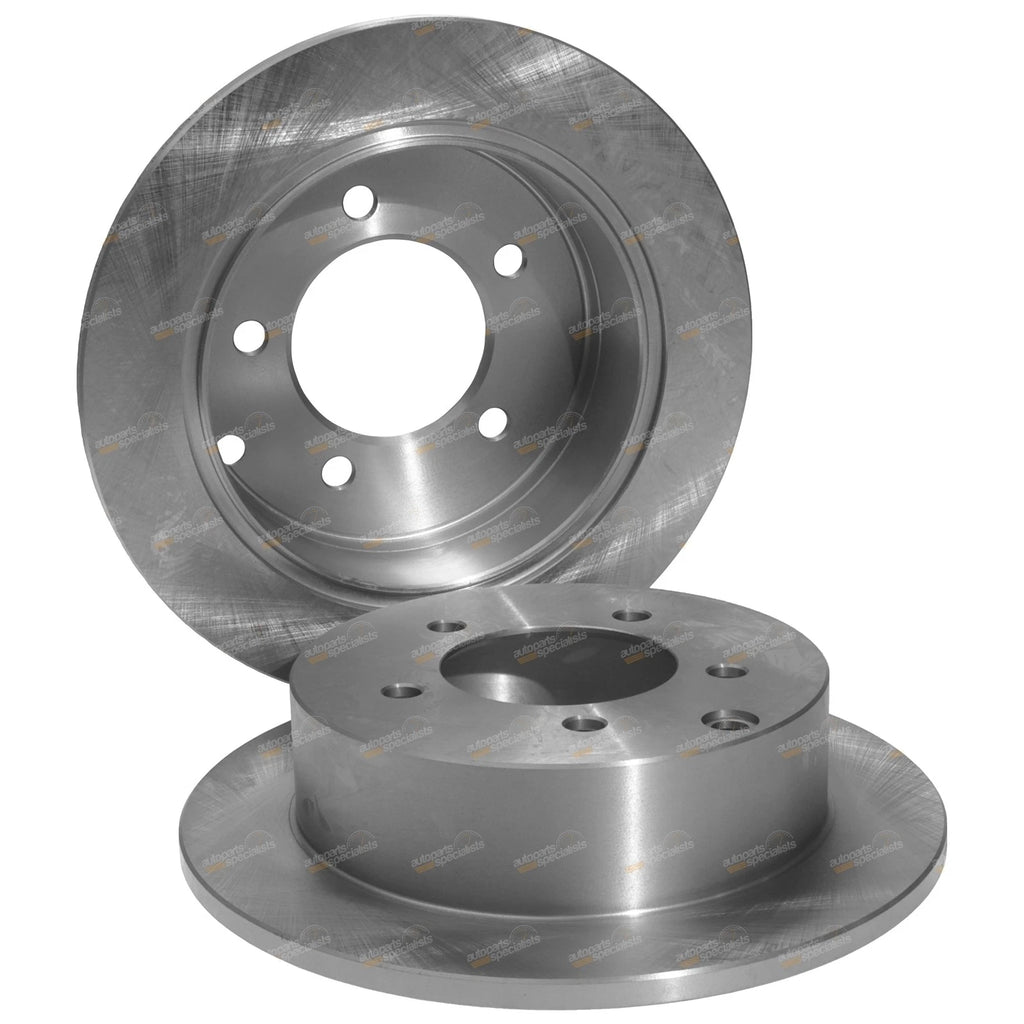 2X Rear Disc Brake Rotors Pair for Chrysler Sebring JS (2007–2009)