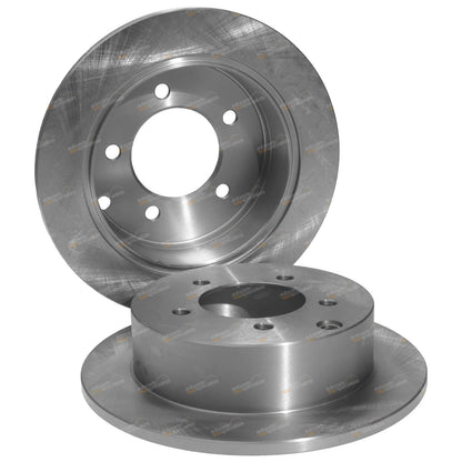 2X Rear Disc Brake Rotors Pair for Chrysler Sebring JS (2007–2009)