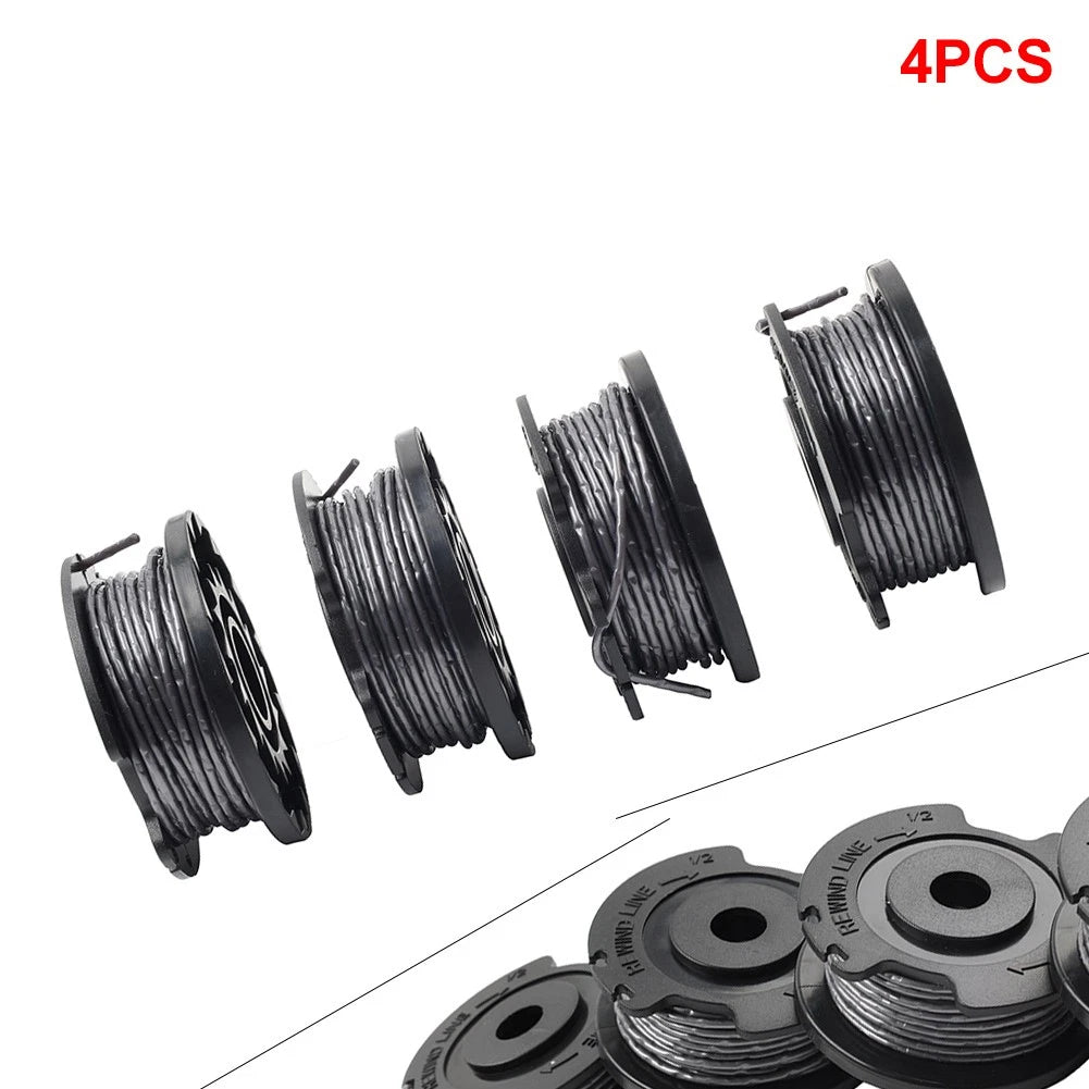 4X Strimmer Spool and Line for Easy Grass Cut (18-230, 18, 23)