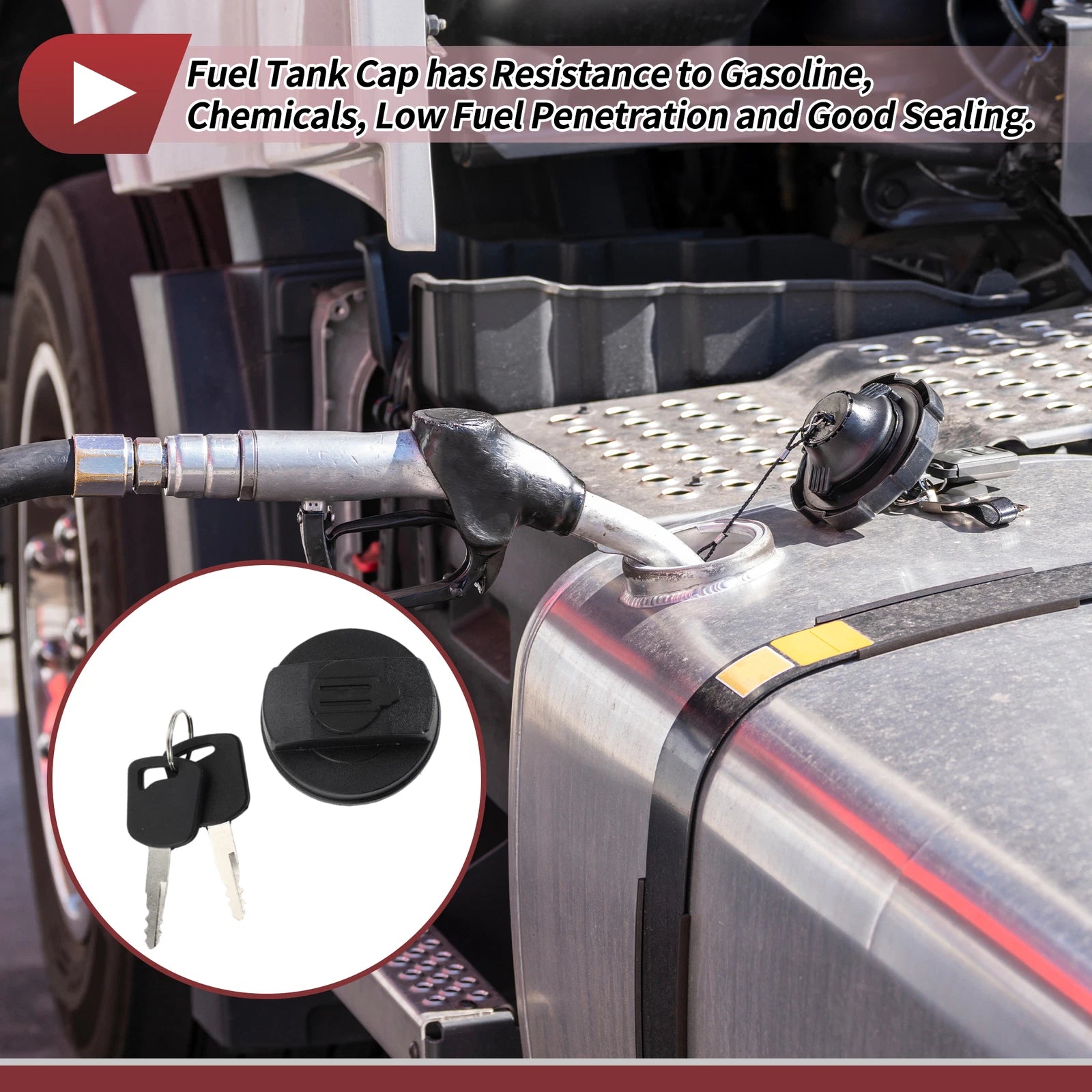 Locking Gas Cap for Suzuki APV Carry (2000–2023) - Includes 2 Keys