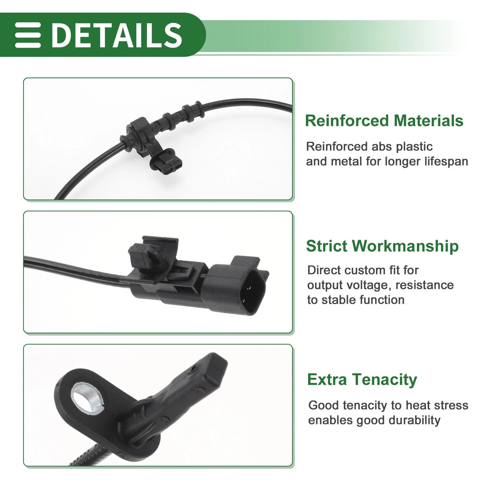 ABS Wheel Speed Sensor No. 22995267 for Cadillac XT5 (2017–2020)