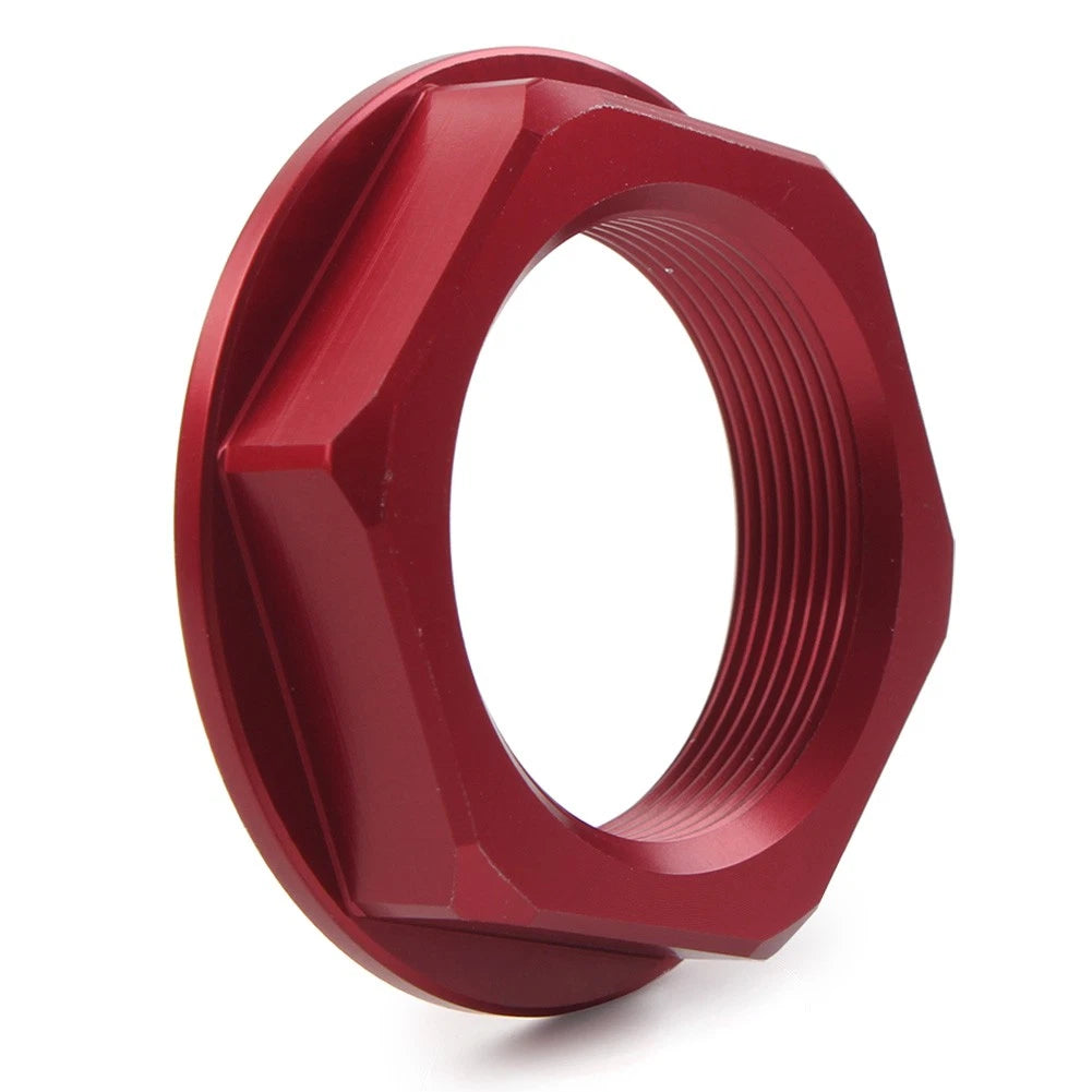 Triple Tree Stem Yoke Center Hole Nut for Motorcycle Universal