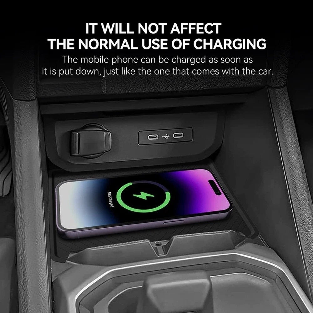 Dustproof Silicone Charging Pad Mat for Renault Duster (2025–2026)