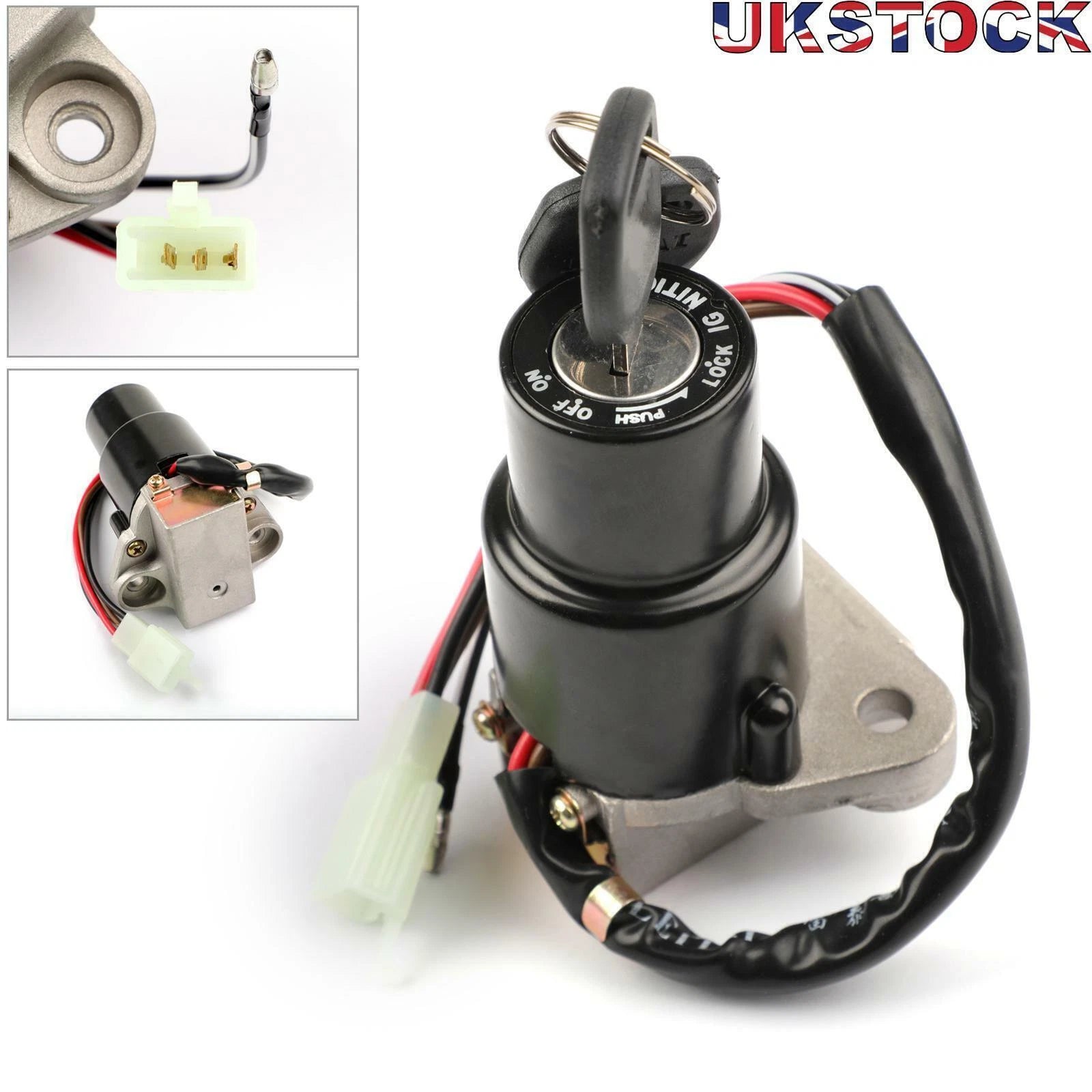 Ignition Switch Lock Keys for Yamaha DT125R XT600KN TZR250 FJ600 XJ750 (1980–1999)