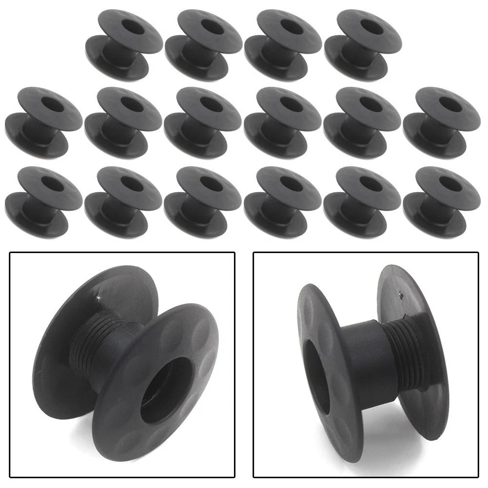 16pcs Foosball Bearings with Threaded Structure for Simple Installation