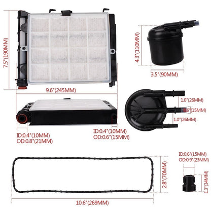 Injector Protection Fuel Filter Assembly for Demanding Driving Conditions