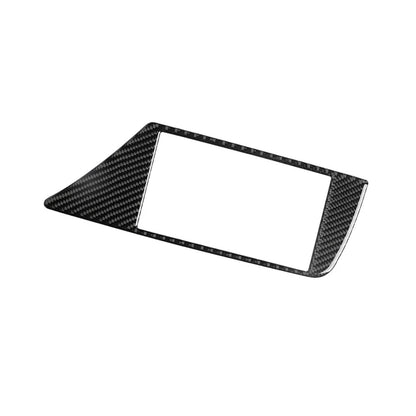 RHD Carbon Fiber GPS Navigator Frame Trim for Audi A4 B8 A5 Q5 (2008–2016)