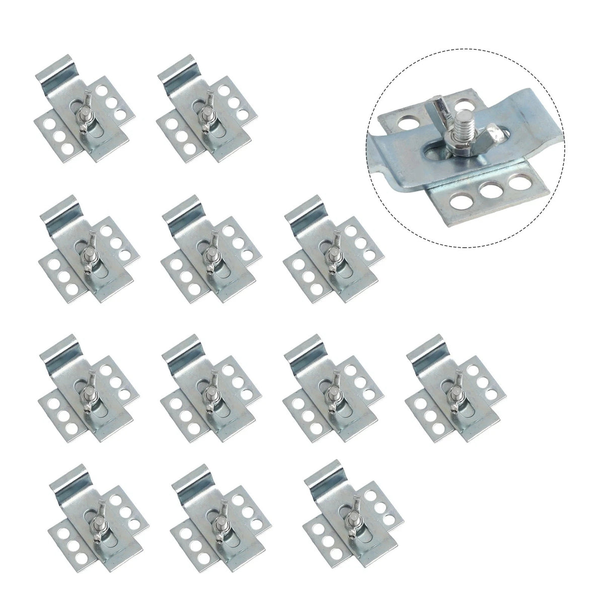 Set of 4 Undermount Sink Clips for Quick Installations