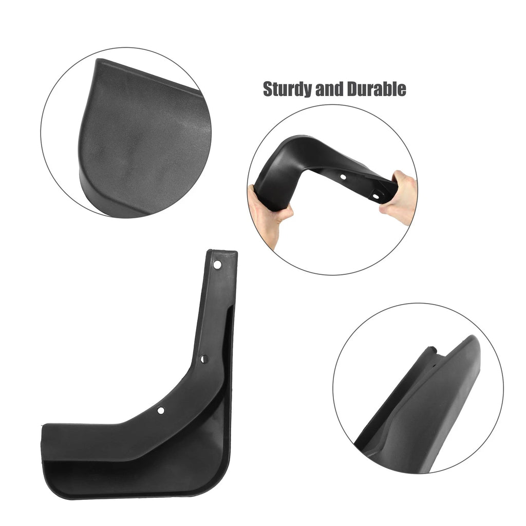 Set of 4 Mud Flaps Splash Guards for Ford Escape (2013–2018)