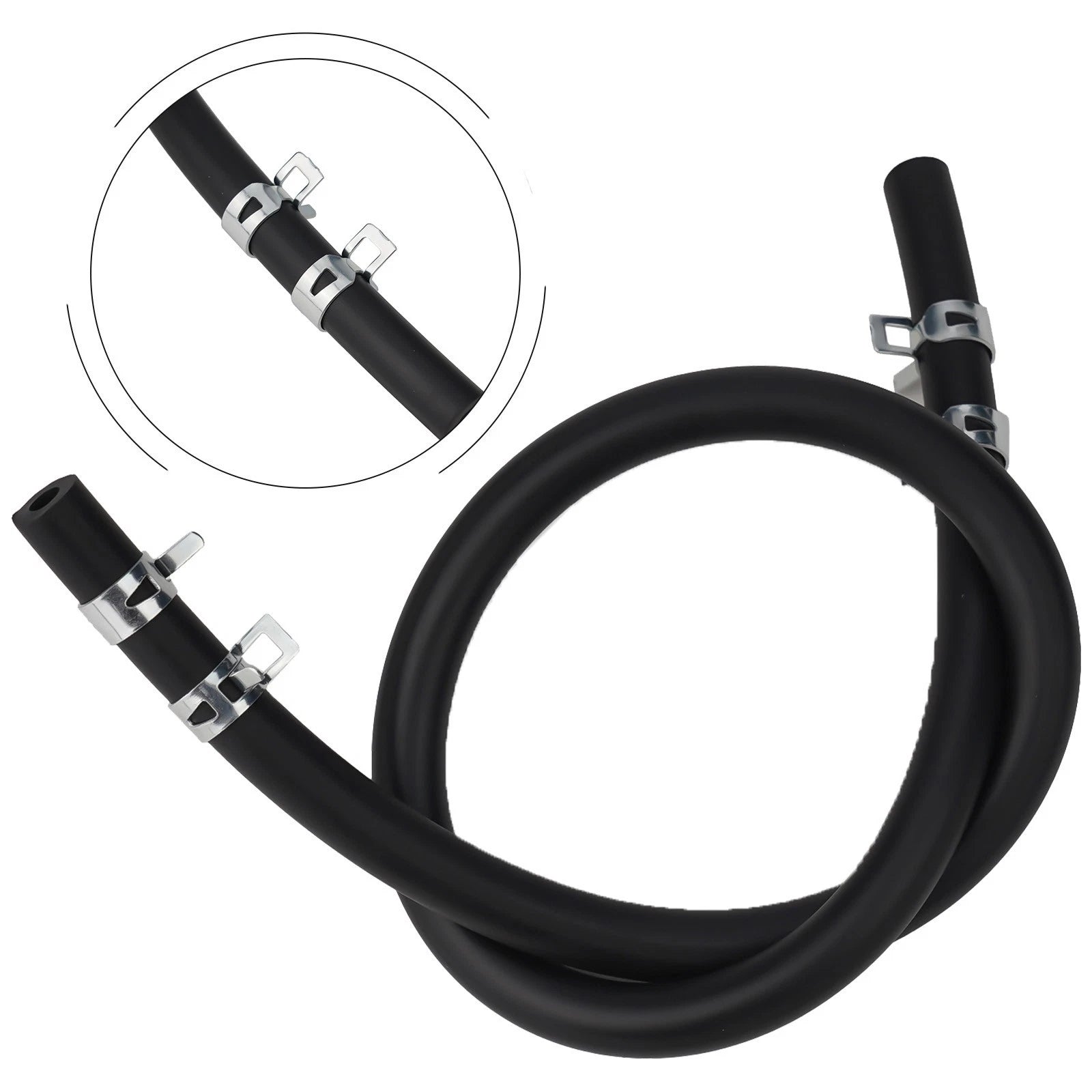 Fuel Line Hose for Small Engine Lawn Mower (Replacement Part)