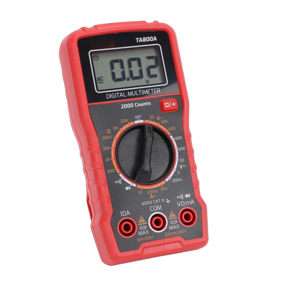 Digital Multimeter AC DC Voltage Tester for Automotive Troubleshooting