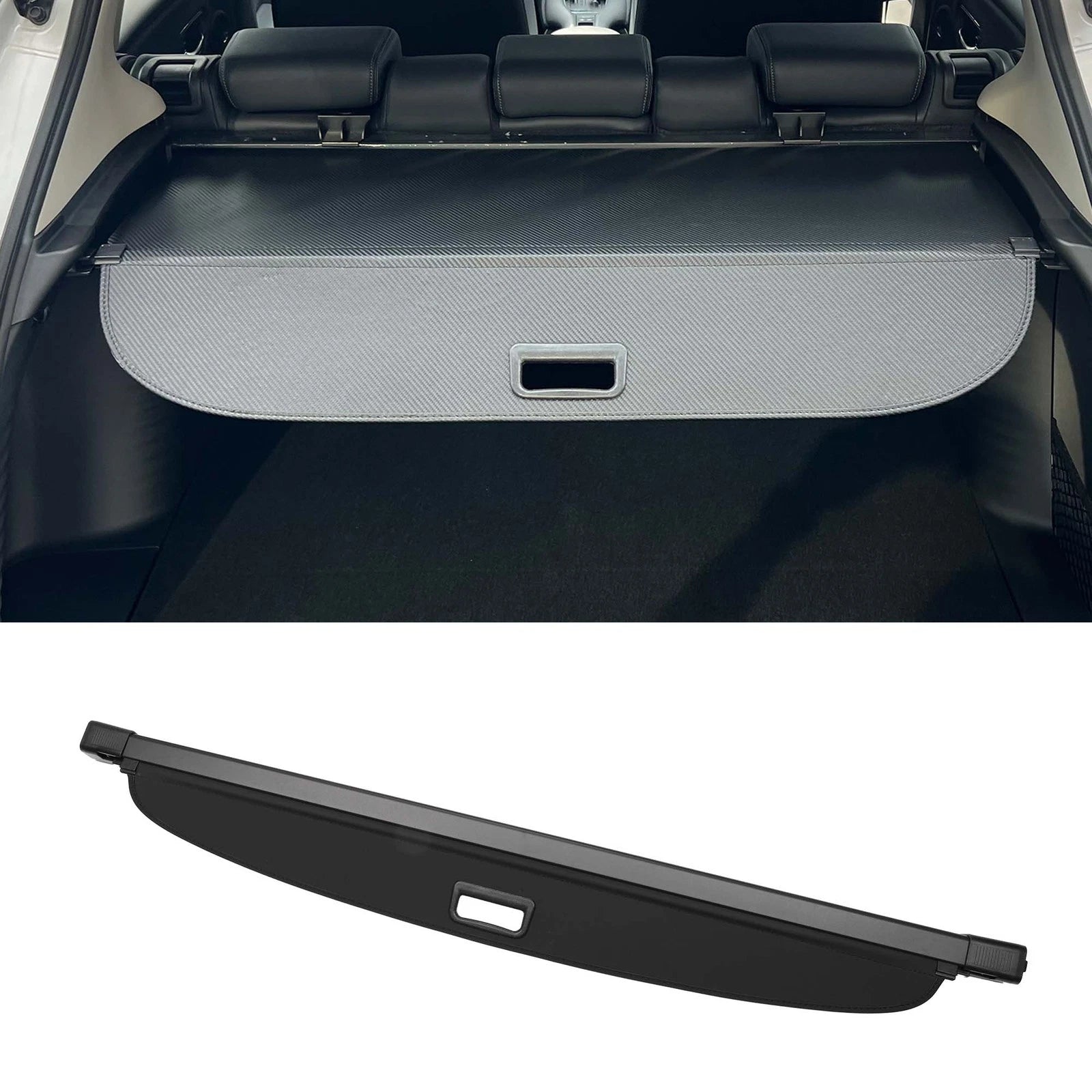 Retractable Cargo Cover for Ford Escape (2008–2012) Gloss Black