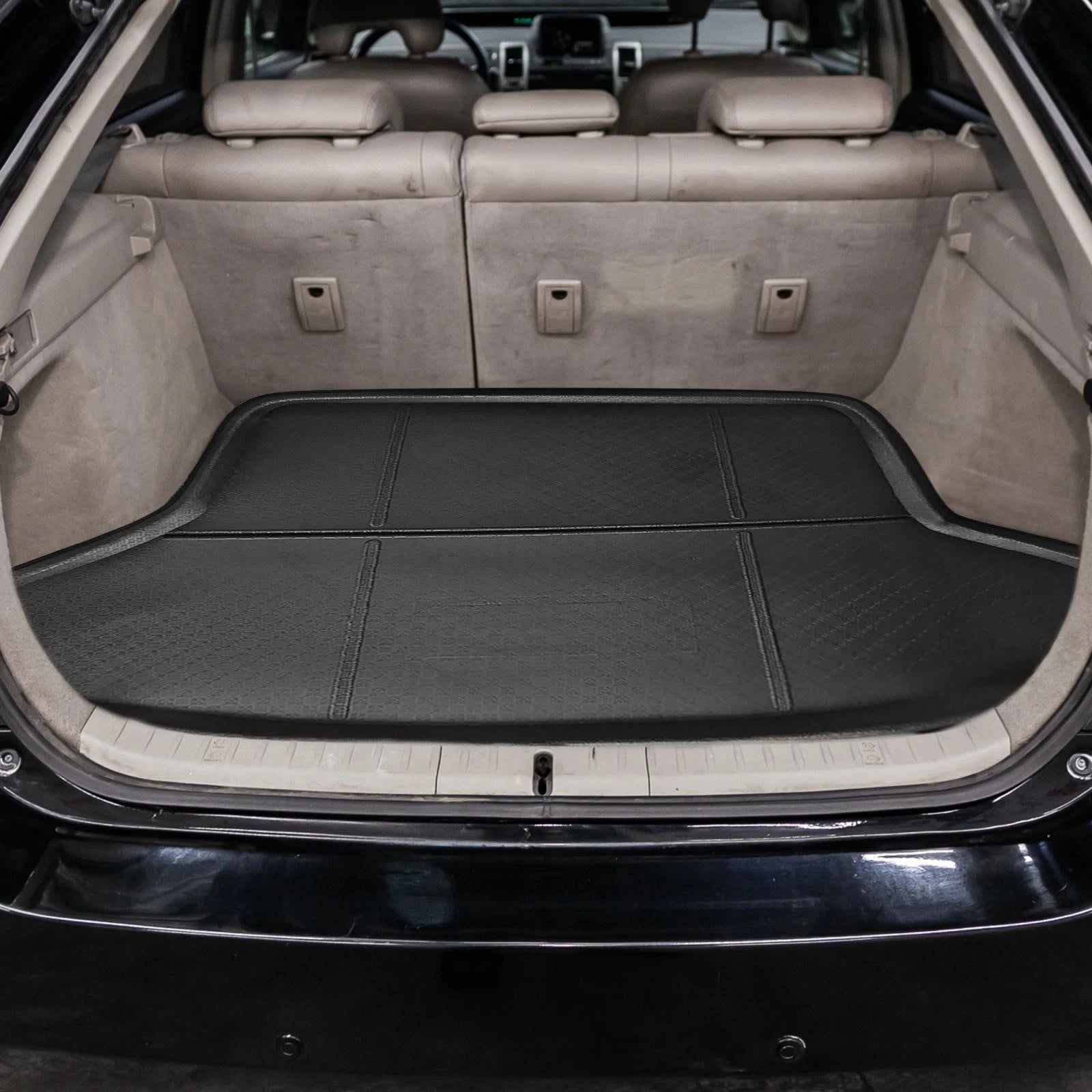 Cargo Trunk Tray Cargo Liner Rear Cargo Floor Mat for Toyota Prius (2003–2015)