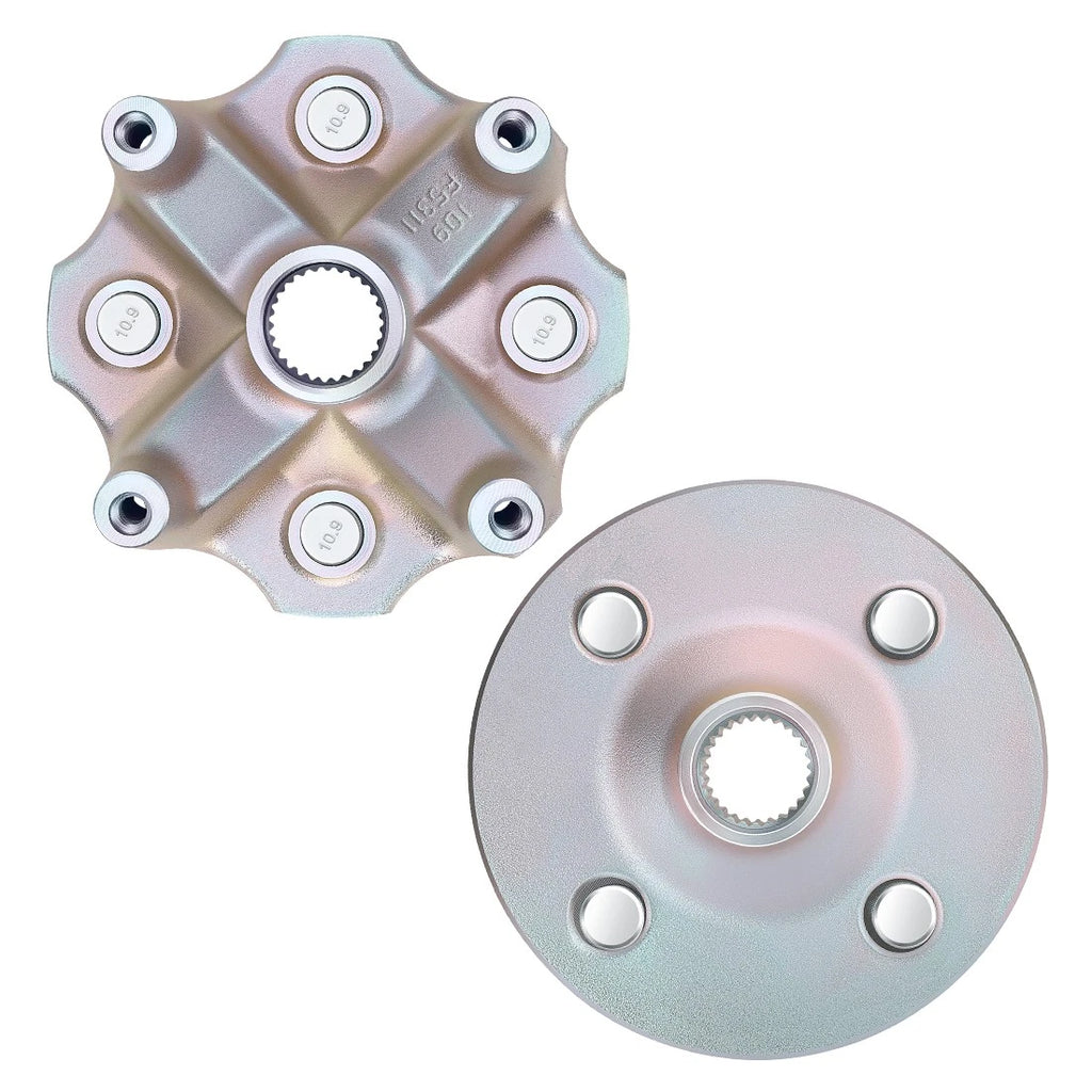 Set of 2 Rear Wheel Hubs for Yamaha Grizzly 400 4x4 YFM400FG (2007–2008)