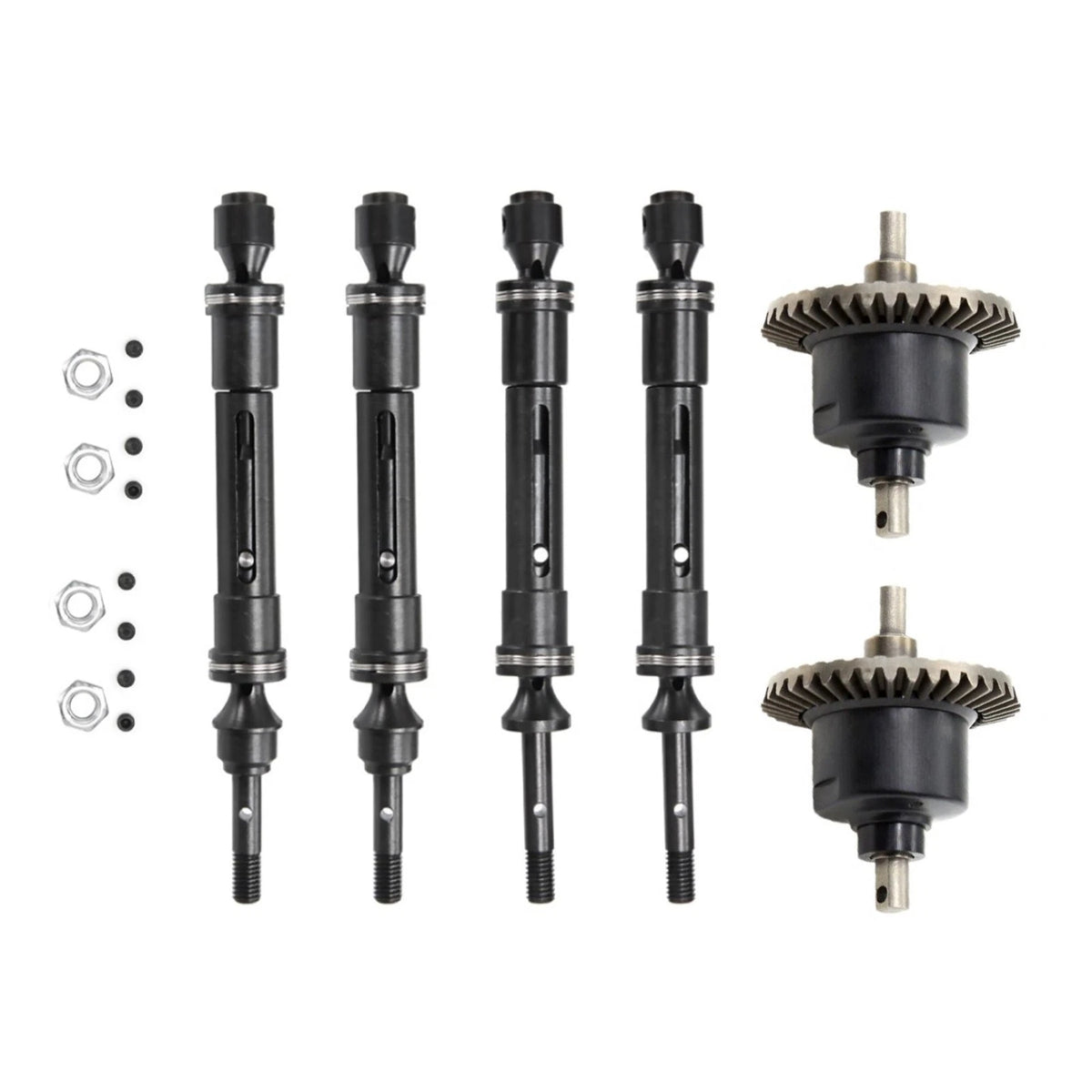 Drive Shafts + Gear Differential for Traxxas Slash 4x4 VXL (2010–2019)