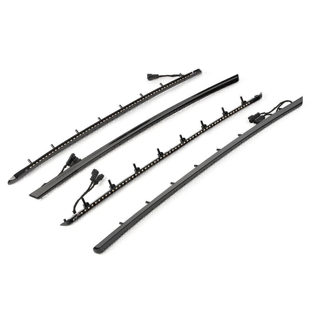 Dual Color LED Door Panel Ambient Light Bars for BMW F30 (2012–2019)