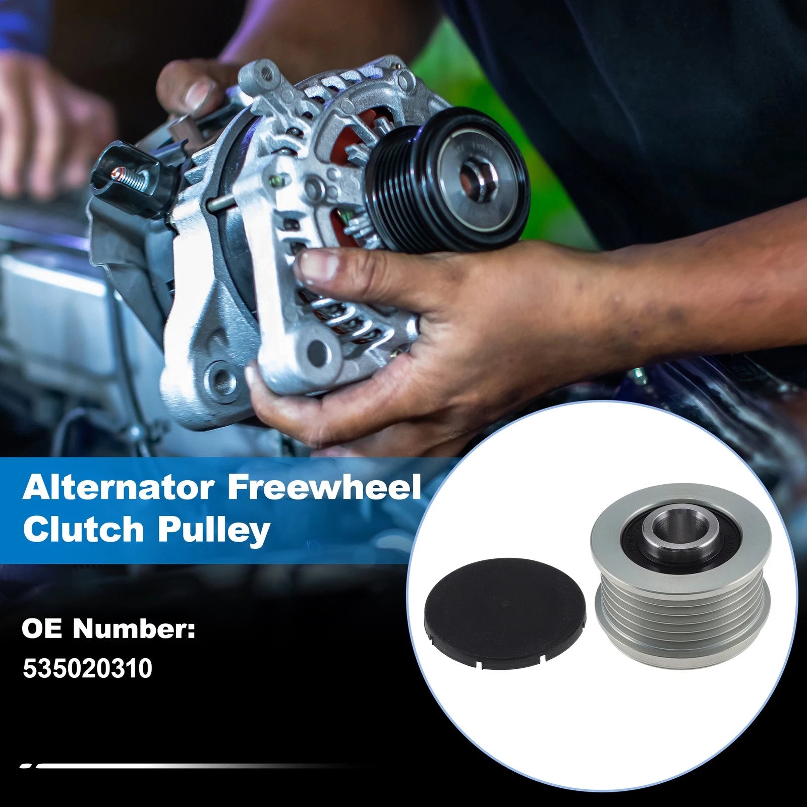 Alternator Freewheel Clutch Pulley Replacement for BMW 1 Series (2006–2019)