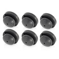 Set of 6 Front Fender Mounting Grommets for Honda FourTrax 250 TRX250R (1986–1989)