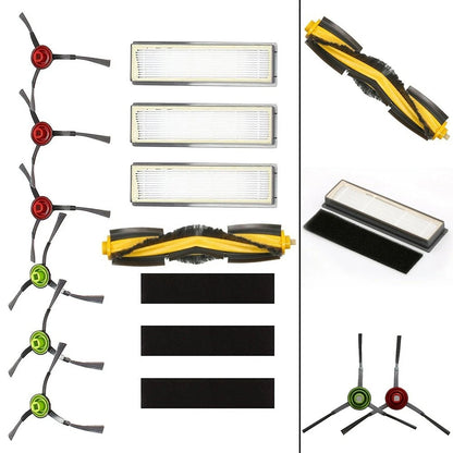 Roller Brush Filter Accessory Pack for Dust Cleaning (Compatible Models)