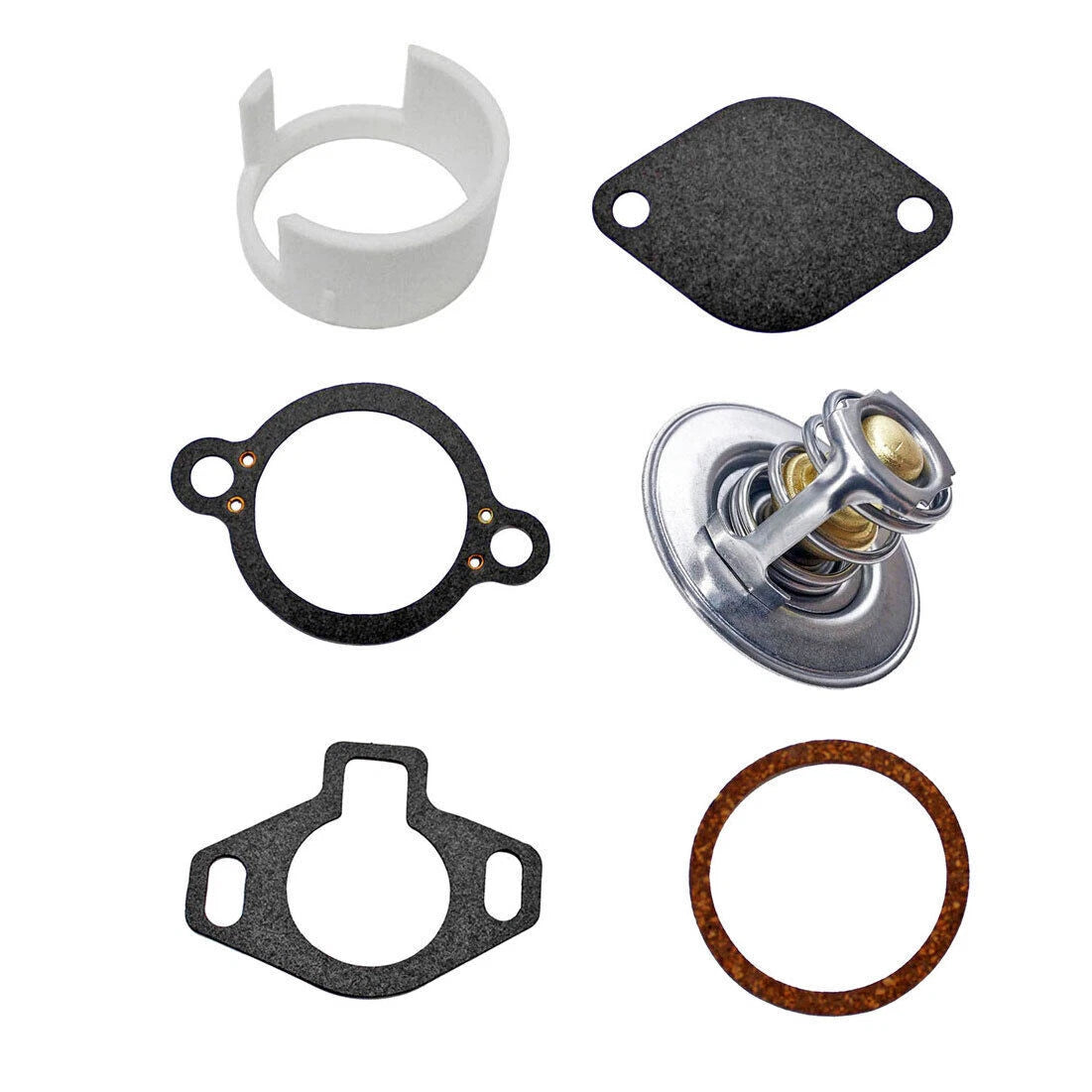 Thermostat Kit 160° for Mercruiser 4.3L V6 5.0L 5.7L 7.4L 8.2L V8 (807252Q5)