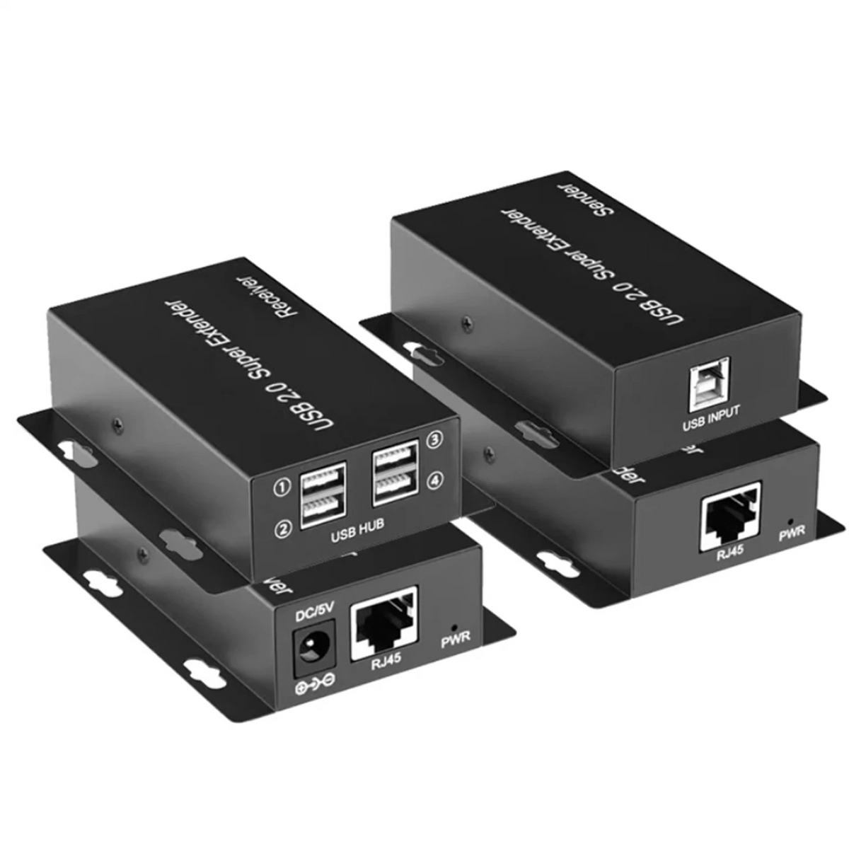 50M USB2.0 Network Cable Extender Over Ethernet RJ45 Cat5e/6/7