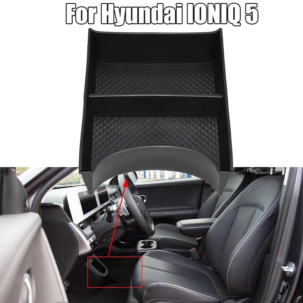 Center Console Storage Box Organizer Tray for Hyundai IONIQ 5 (2021–2023)