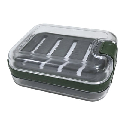 Transparent Fly Fishing Box for Fly Hooks (Double Sided, Waterproof Seal)