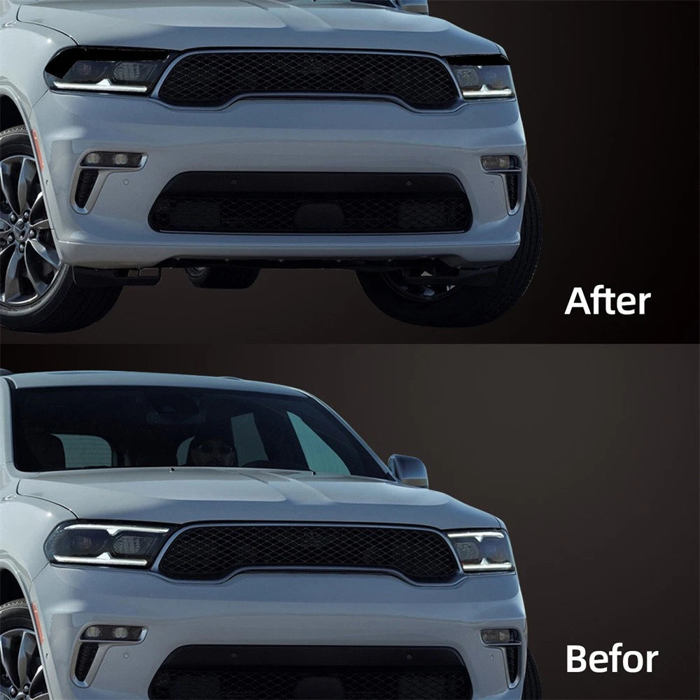 Smoked Vinyl Tint Overlays for Dodge Durango (2014–2021)