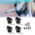 Windshield Washer Nozzle Kit for Dodge Durango (2011–2023) 68260443AA/55372143AB