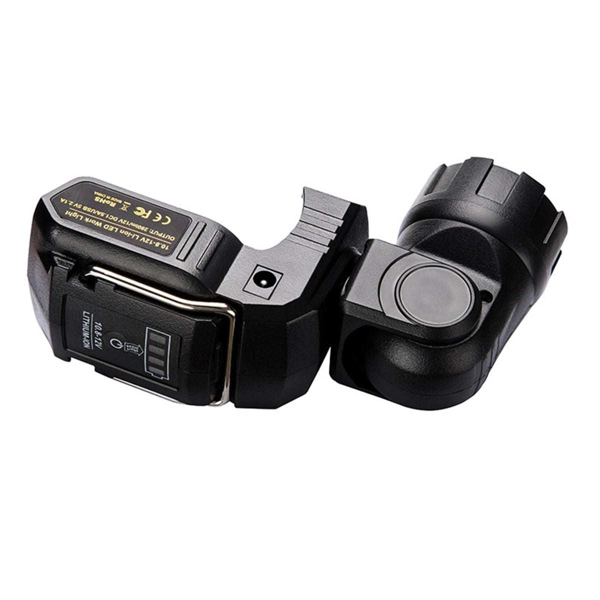 LED Work Light Flashlight Adapter for DeWalt 12V MAX Li-Ion Battery D