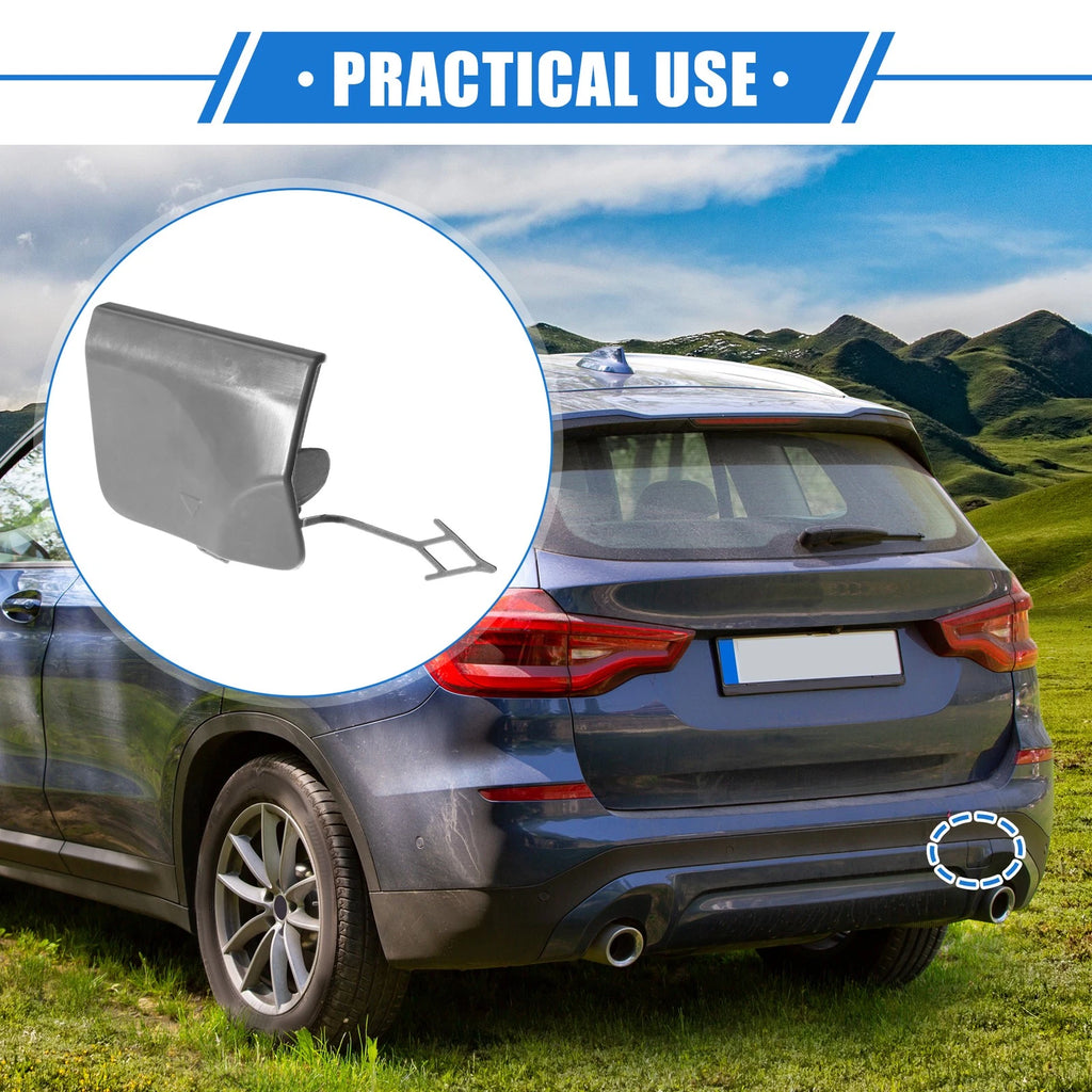 Tow Hook Eye Cover Cap Rear Right Replacement for BMW X3 G08 (2018–2020)