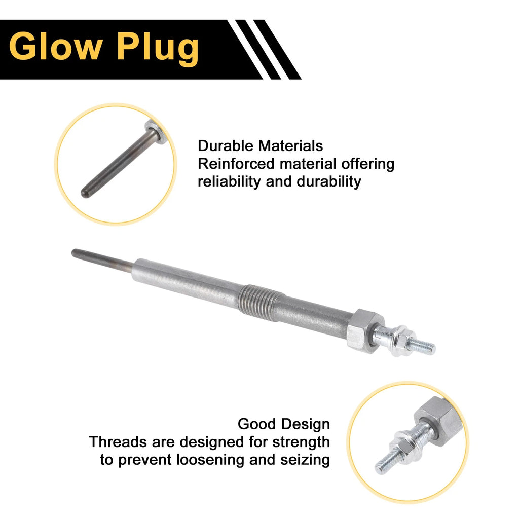Glow Plug No.12639701 for Diesel Engines (1 Pc)