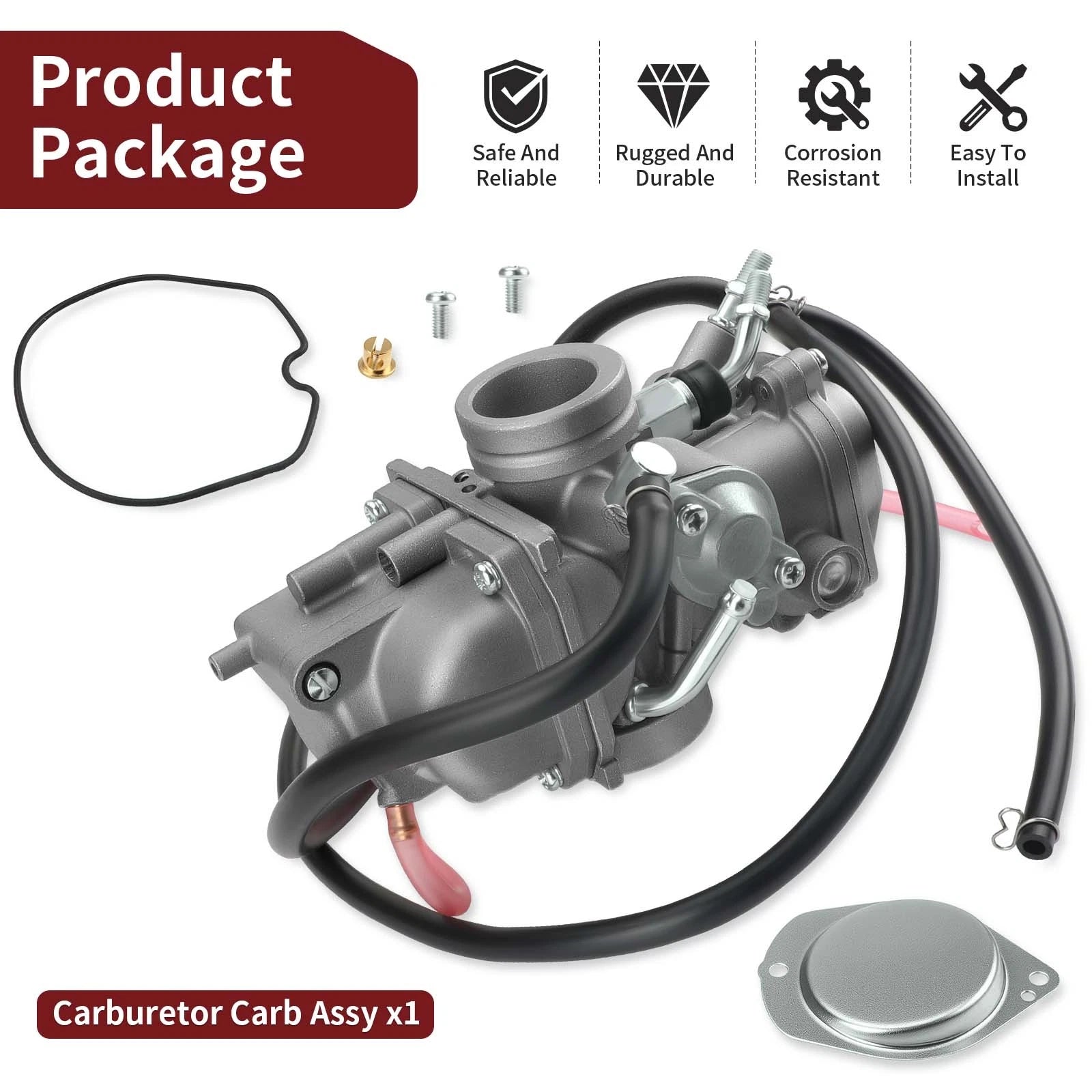 Carburetor Assembly for Yamaha TTR125E TTR125L TTR125LE (2008–2024)