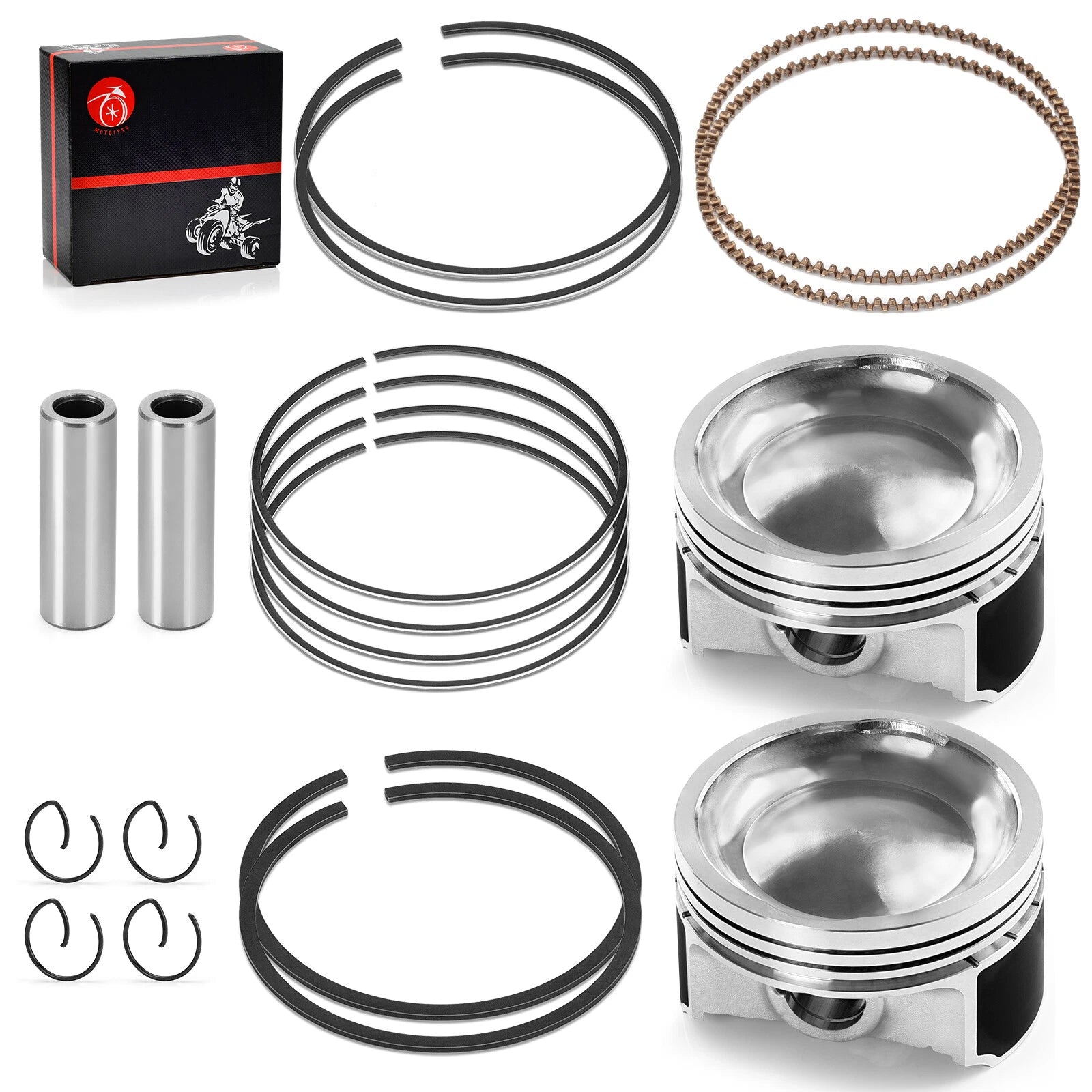 Piston & Rings Set for Polaris Sportsman 800 (2005–2015) 2202917 2202920