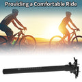 Seat Post 2-Bolt Replacement 25.4x350mm Lightweight for Bike (1990–2025)