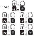Set of 5 Carburetor Carb Kits for Stihl 009 010 011 012 (ZAMA C1S-S1A RB-11)